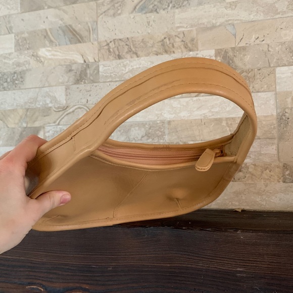 🟠 2/40$ Vintage Tan Mini Handbag with Coin Purse - Picture 10 of 11